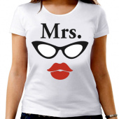 Парная футболка "Мисис"женская с принтом на сайте mosmayka.ru