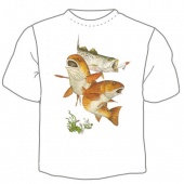 Мужская футболка "Рыбы 27" с принтом