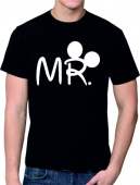 Парная футболка "Мистер 4" мужская с принтом на сайте mosmayka.ru