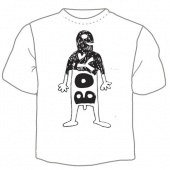 Мужская футболка "Бой" с принтом на сайте mosmayka.ru