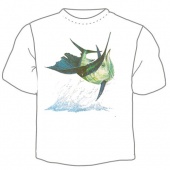 Мужская футболка "Рыбы 35" с принтом