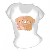 Женская футболка "Мишки" с принтом на сайте mosmayka.ru