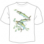 Мужская футболка "Рыбы 36" с принтом