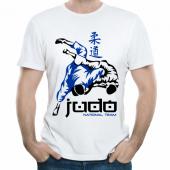 Мужская футболка "Дзюдо 1" с принтом на сайте mosmayka.ru
