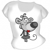 Семейная футболка "Мышка" с принтом на сайте mosmayka.ru