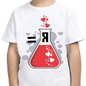 Семейная футболка "Я" детская с принтом на сайте mosmayka.ru