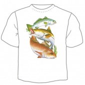 Мужская футболка "Рыбы 32" с принтом на сайте mosmayka.ru