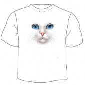 Детская футболка "Голубые глазки" с принтом на сайте mosmayka.ru