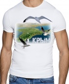 Мужская футболка "Чайки Крым" с принтом на сайте mosmayka.ru