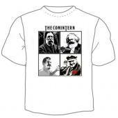 Мужская футболка "Коминтерн" с принтом на сайте mosmayka.ru