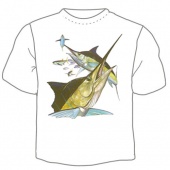 Мужская футболка "Рыбы 37" с принтом