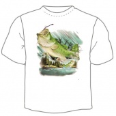 Мужская футболка "Рыба 2" с принтом