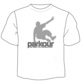 Мужская футболка "Паркур" с принтом