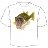 Мужская футболка "Рыба 24" с принтом на сайте mosmayka.ru