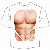 Мужская футболка "Идеальное тело 2." с принтом на сайте mosmayka.ru
