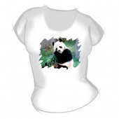 Женская футболка "Панда 2" с принтом на сайте mosmayka.ru