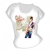 Женская футболка "Citi music" с принтом