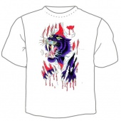 Мужская футболка "Пантера" с принтом на сайте mosmayka.ru