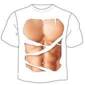 Мужская футболка "Идеальное тело 1" с принтом на сайте mosmayka.ru