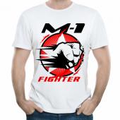 Мужская футболка "М-1" с принтом на сайте mosmayka.ru