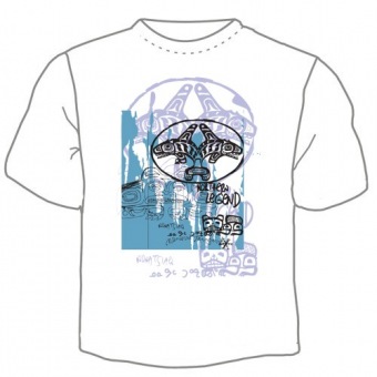 Мужская футболка "Этника 2" с принтом на сайте mosmayka.ru