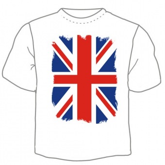 Мужская футболка "Британия" с принтом на сайте mosmayka.ru