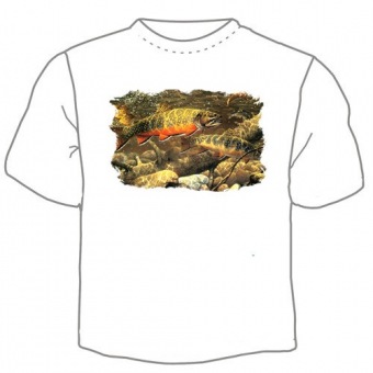 Мужская футболка "Рыбы 9" с принтом на сайте mosmayka.ru