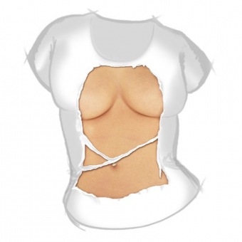 Женская футболка "Красивое тело 2" с принтом на сайте mosmayka.ru